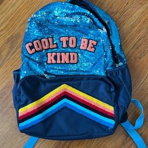 Blue and Black Kids Backpacks Set